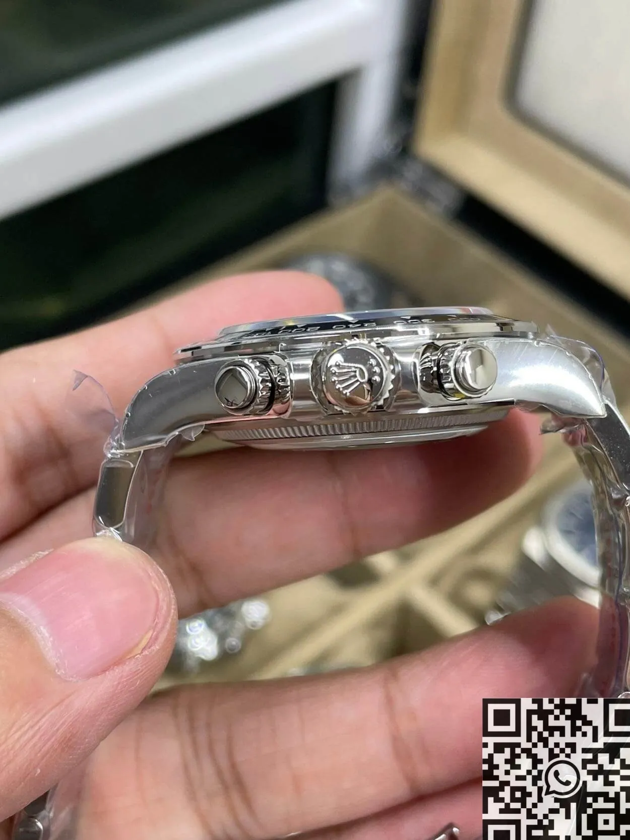 Original Rolex Cosmograph Daytona M116500LN-0001 White Panda Dial BT Factory 1905