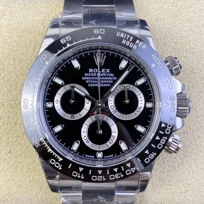 Rolex Cosmograph Daytona M116500LN-0002 Black Panda Dial BT Factory Seasonal 1909