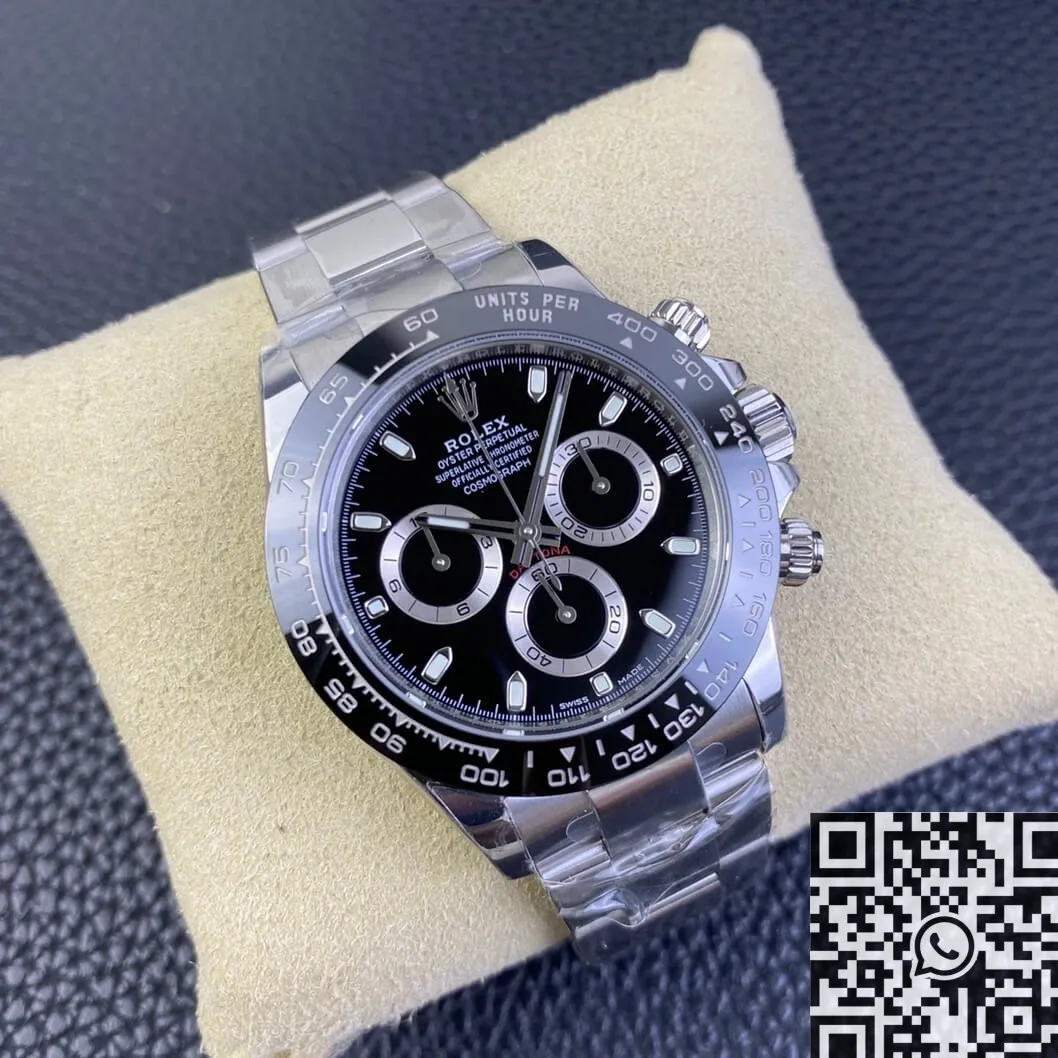Rolex Cosmograph Daytona M116500LN-0002 Black Panda Dial BT Factory Seasonal 1909