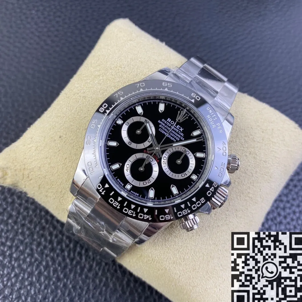 Rolex Cosmograph Daytona M116500LN-0002 Black Panda Dial BT Factory Seasonal 1909