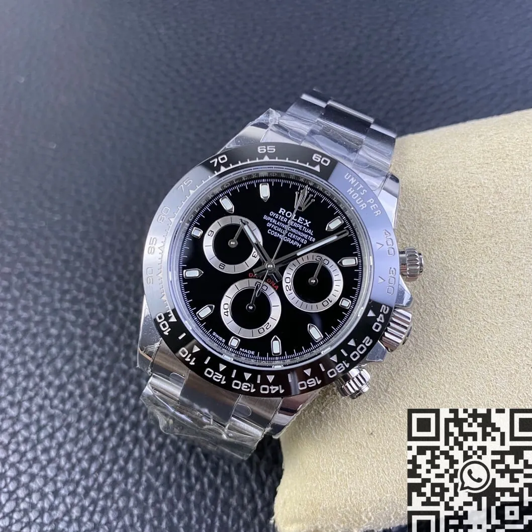 Rolex Cosmograph Daytona M116500LN-0002 Black Panda Dial BT Factory Seasonal 1909