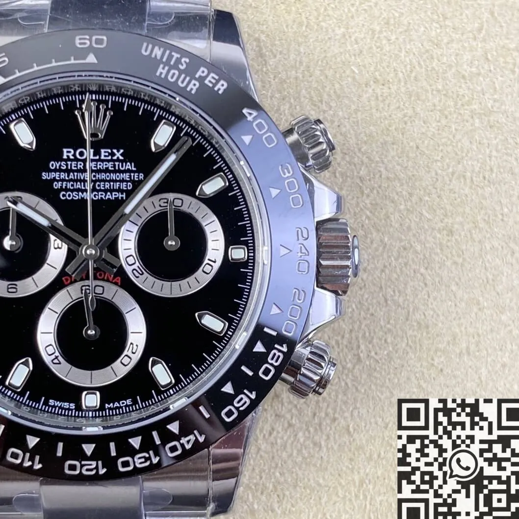 Rolex Cosmograph Daytona M116500LN-0002 Black Panda Dial BT Factory Seasonal 1909