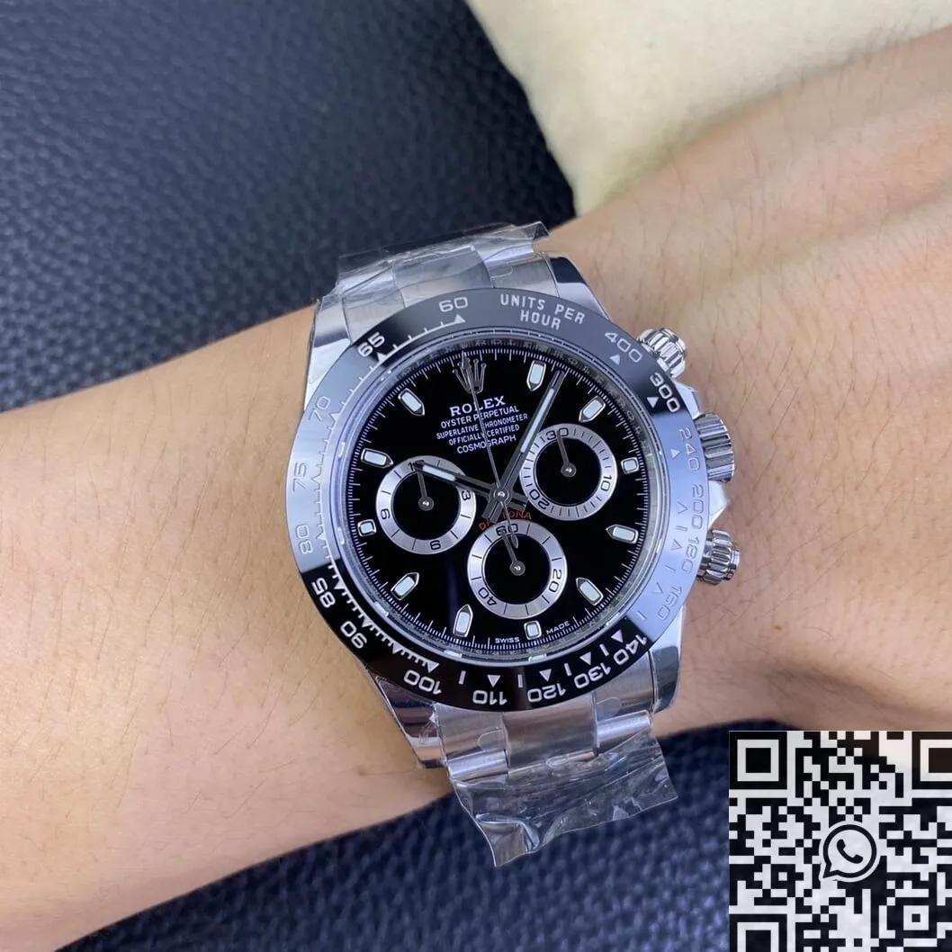 Rolex Cosmograph Daytona M116500LN-0002 Black Panda Dial BT Factory Seasonal 1909