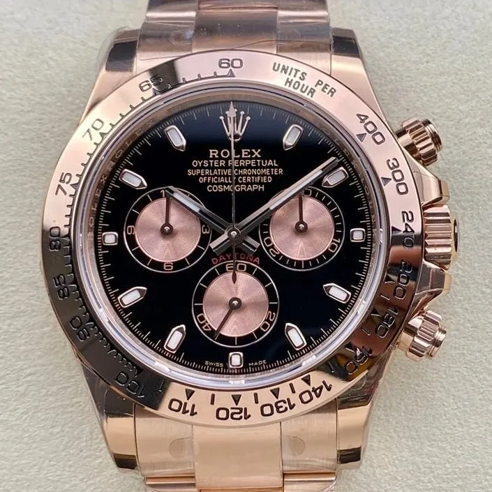 Youthful Rolex Cosmograph Daytona M116505-0008 Black Dial BT Factory 1903