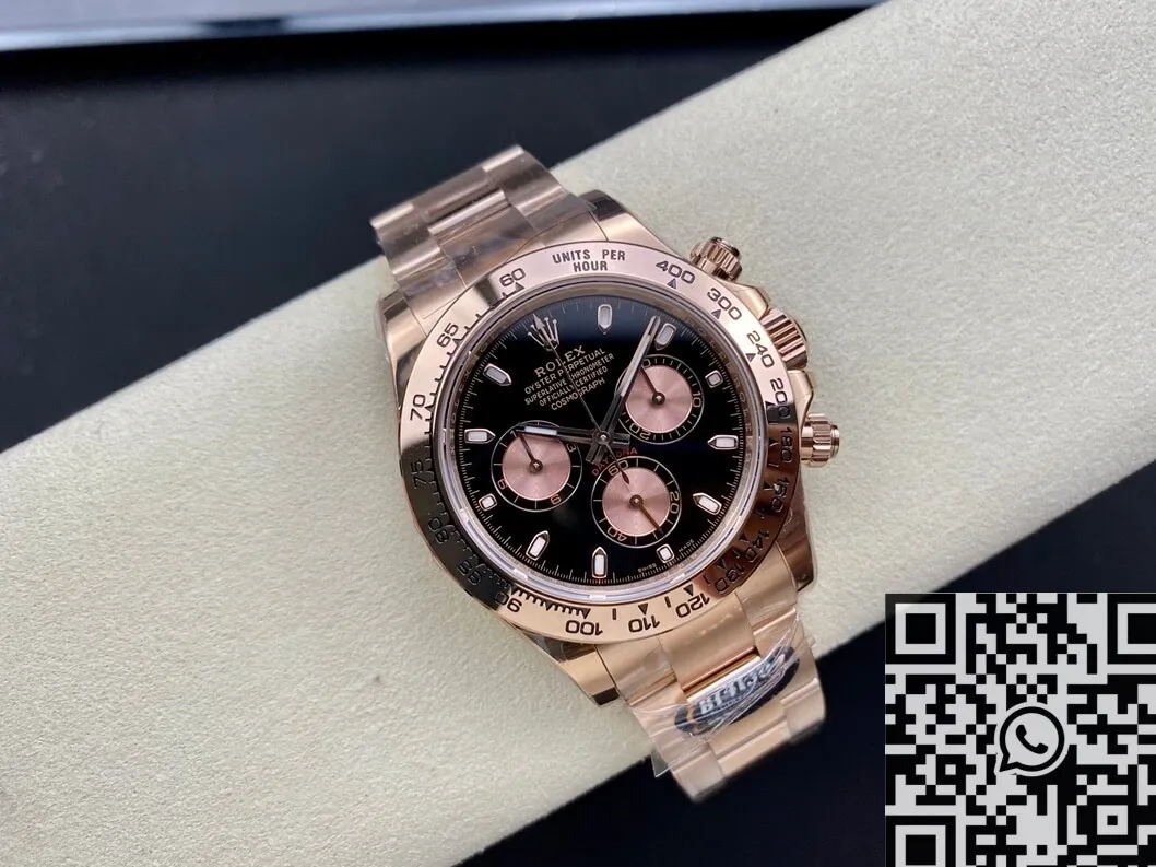 Youthful Rolex Cosmograph Daytona M116505-0008 Black Dial BT Factory 1903