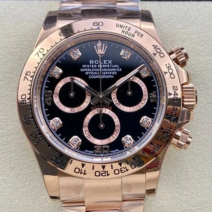 Rolex Cosmograph Daytona M116505-0015 Black Dial BT Factory Thermal 1906