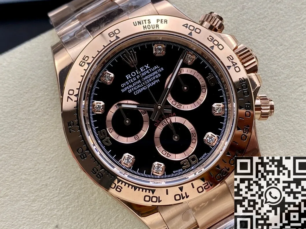 Rolex Cosmograph Daytona M116505-0015 Black Dial BT Factory Thermal 1906
