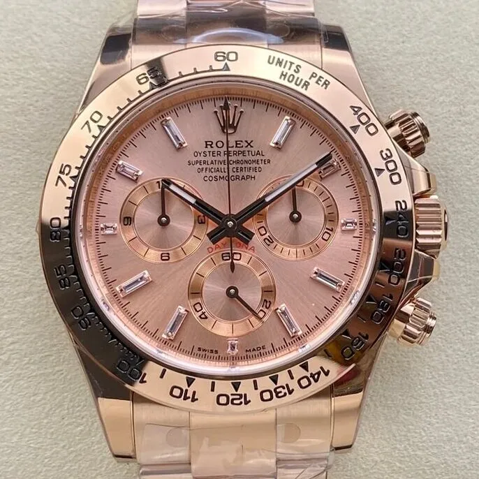 ZipUp Rolex Cosmograph Daytona M116505-0017 Rose Gold Dial BT Factory 1910