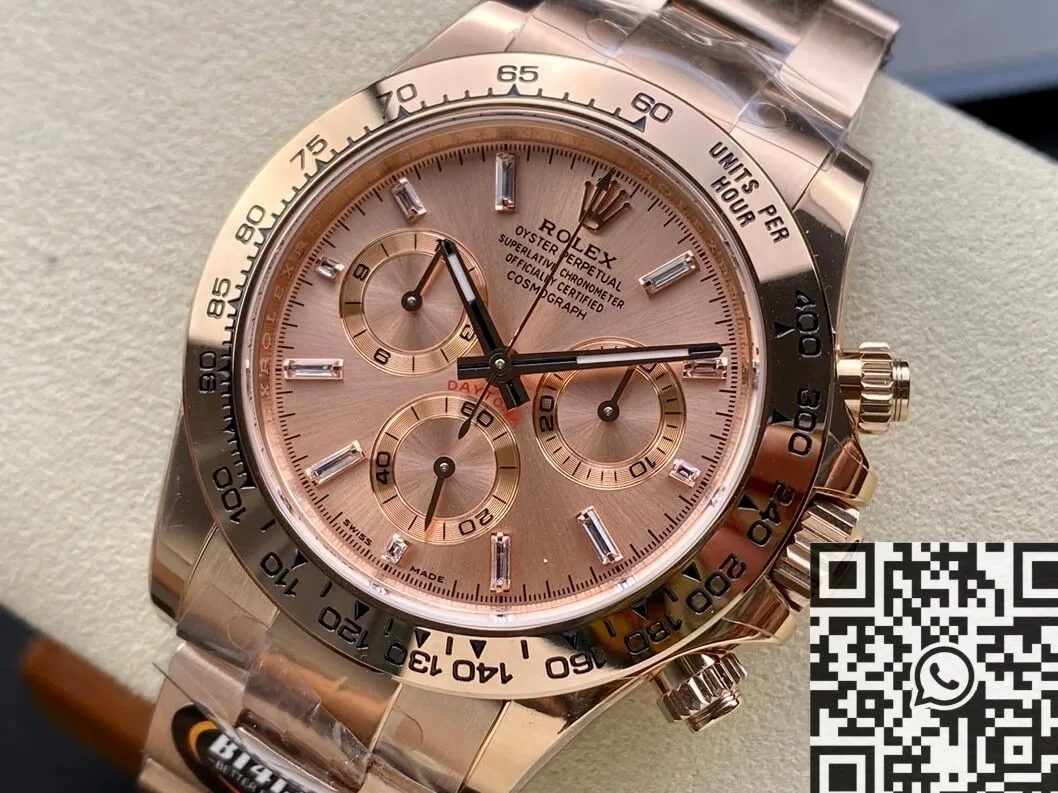 ZipUp Rolex Cosmograph Daytona M116505-0017 Rose Gold Dial BT Factory 1910