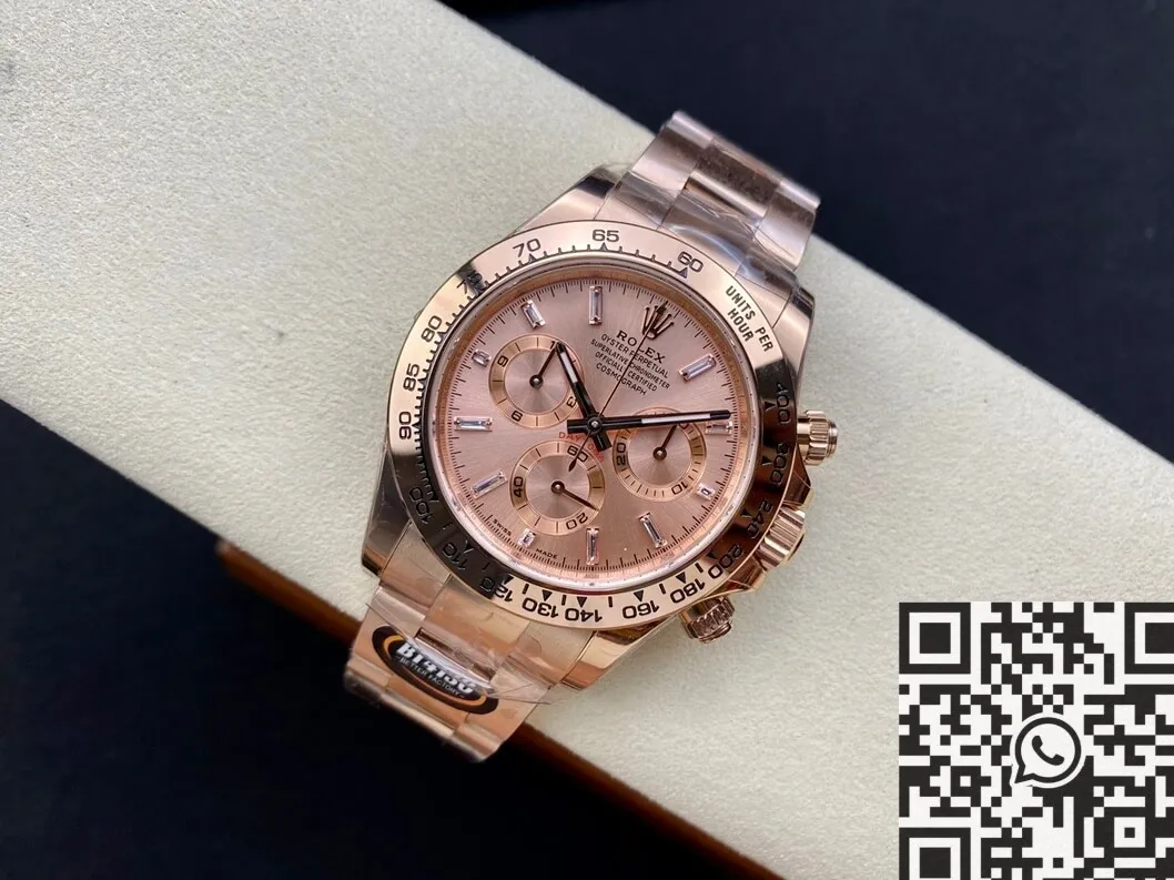 ZipUp Rolex Cosmograph Daytona M116505-0017 Rose Gold Dial BT Factory 1910