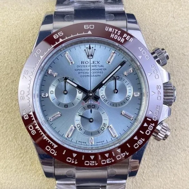 Flexible Rolex Cosmograph Daytona M116506-0002 Light Blue Panda Dial BT Factory 1911