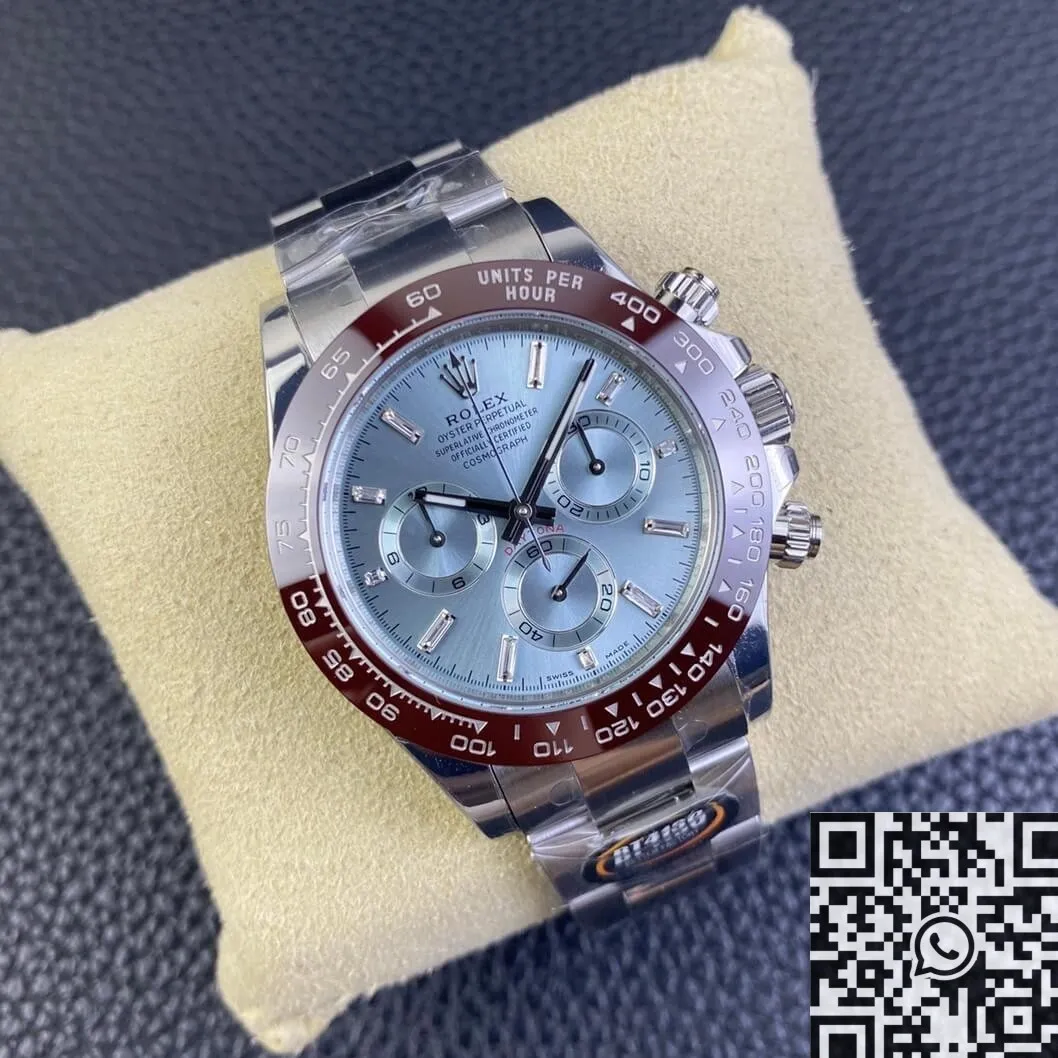 Flexible Rolex Cosmograph Daytona M116506-0002 Light Blue Panda Dial BT Factory 1911