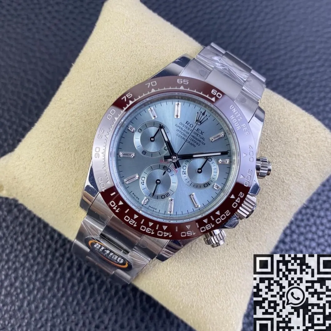 Flexible Rolex Cosmograph Daytona M116506-0002 Light Blue Panda Dial BT Factory 1911