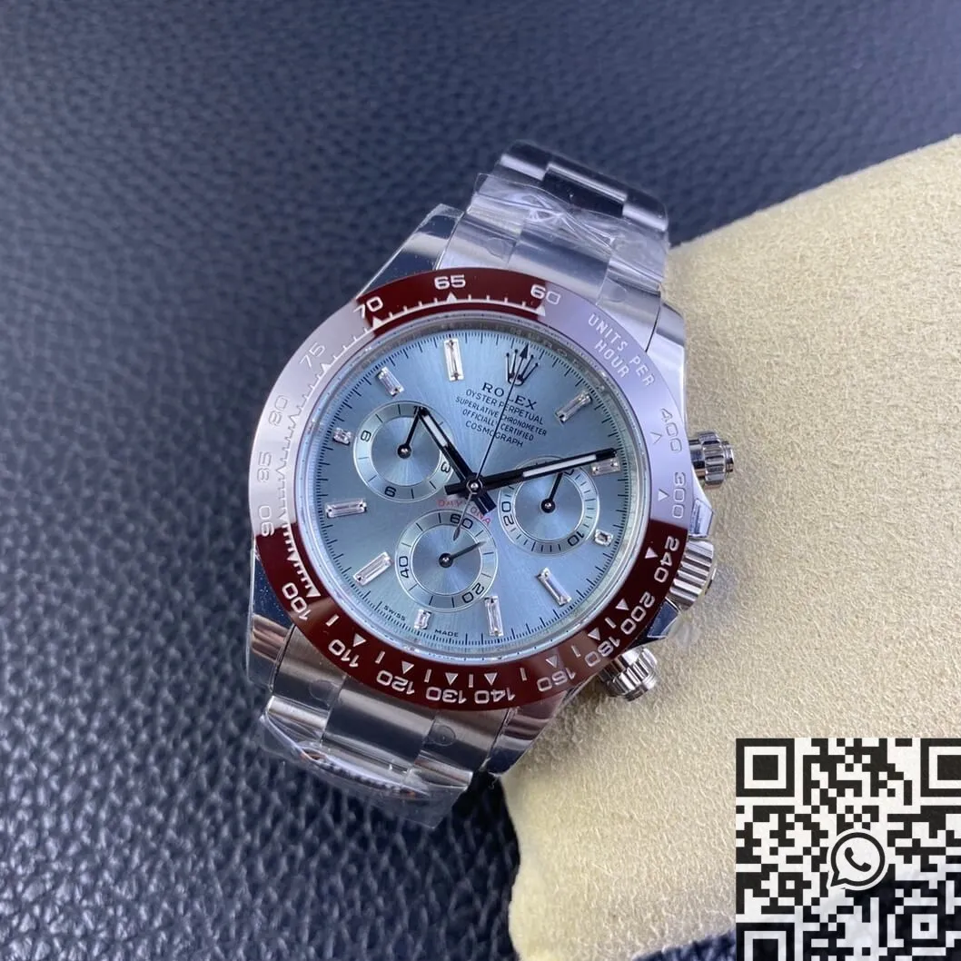 Flexible Rolex Cosmograph Daytona M116506-0002 Light Blue Panda Dial BT Factory 1911