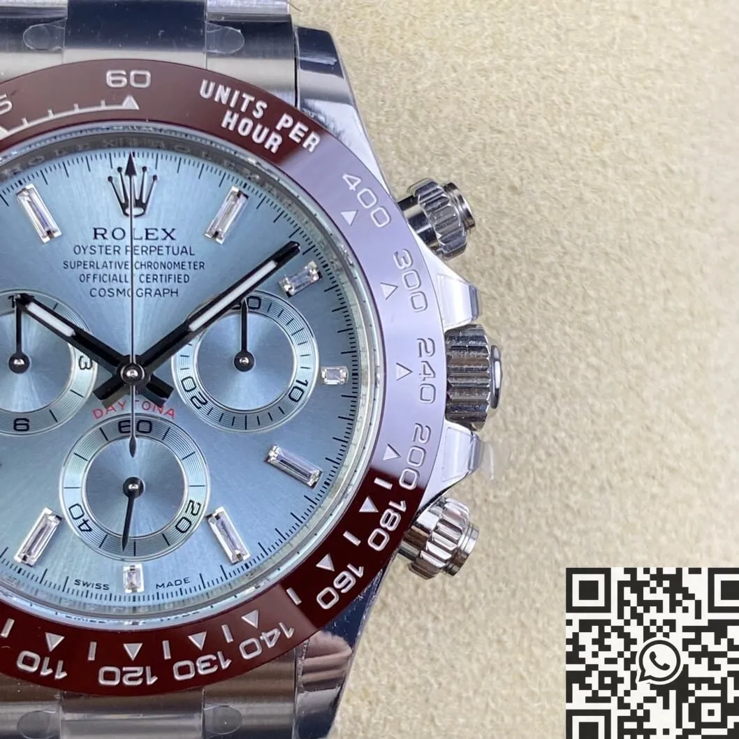 Flexible Rolex Cosmograph Daytona M116506-0002 Light Blue Panda Dial BT Factory 1911