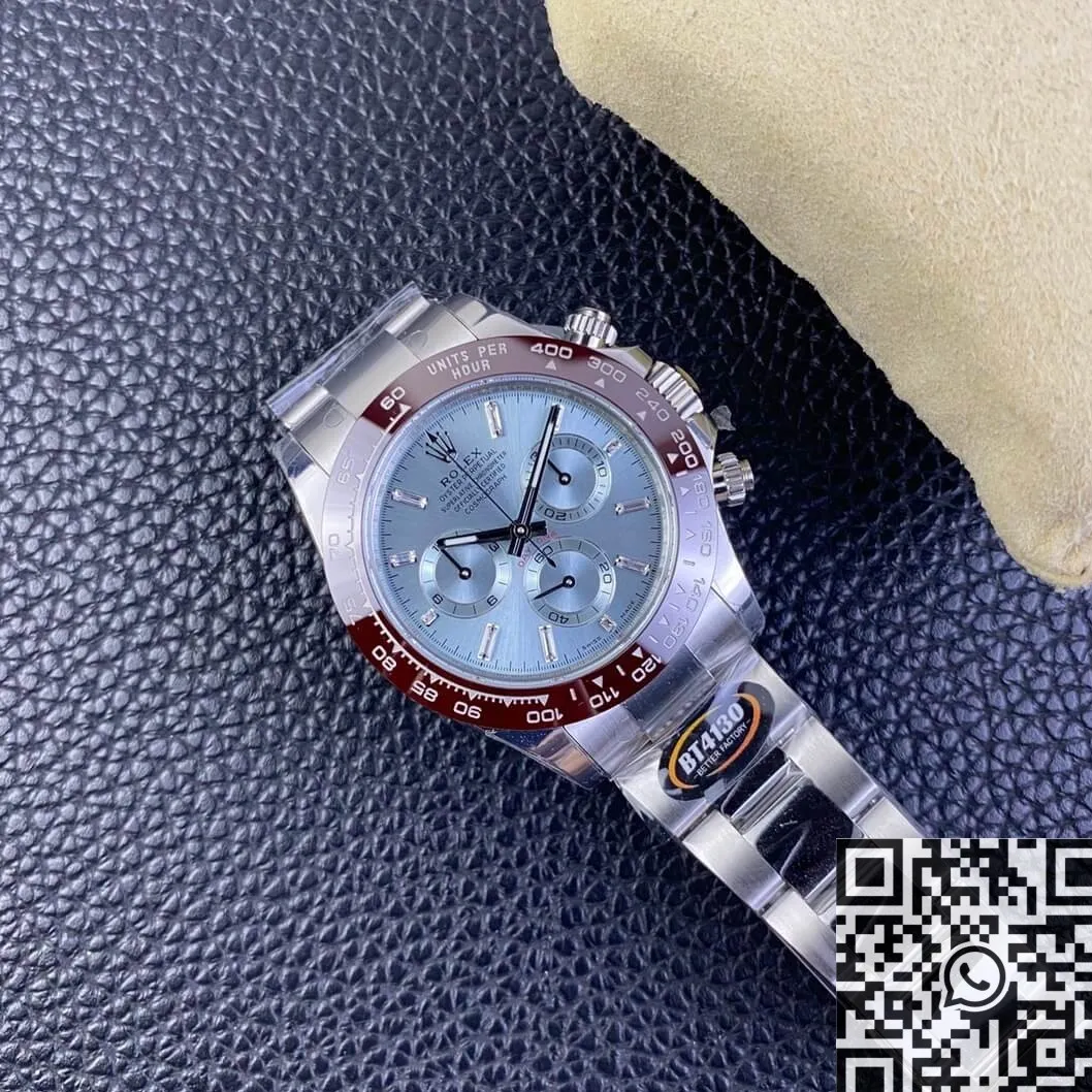 Flexible Rolex Cosmograph Daytona M116506-0002 Light Blue Panda Dial BT Factory 1911