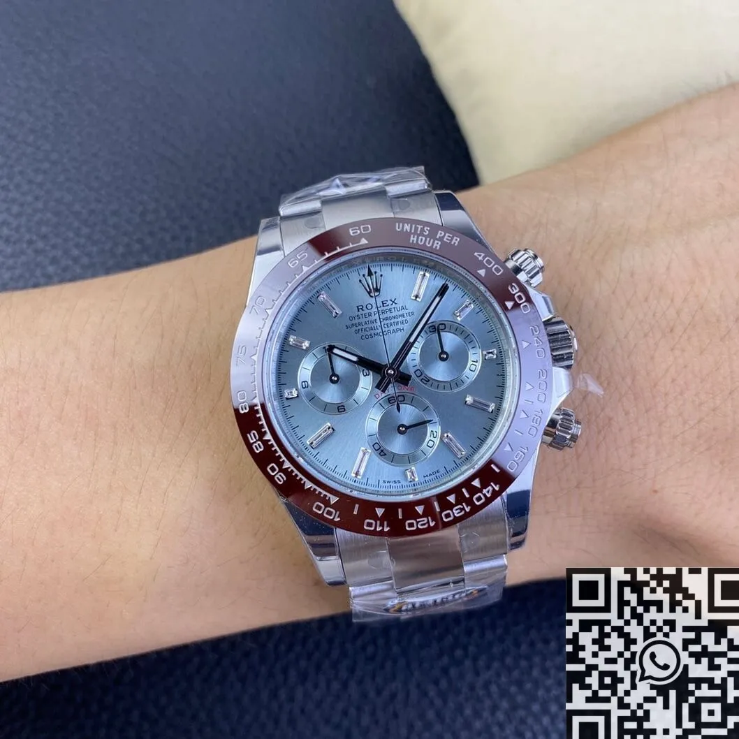 Flexible Rolex Cosmograph Daytona M116506-0002 Light Blue Panda Dial BT Factory 1911