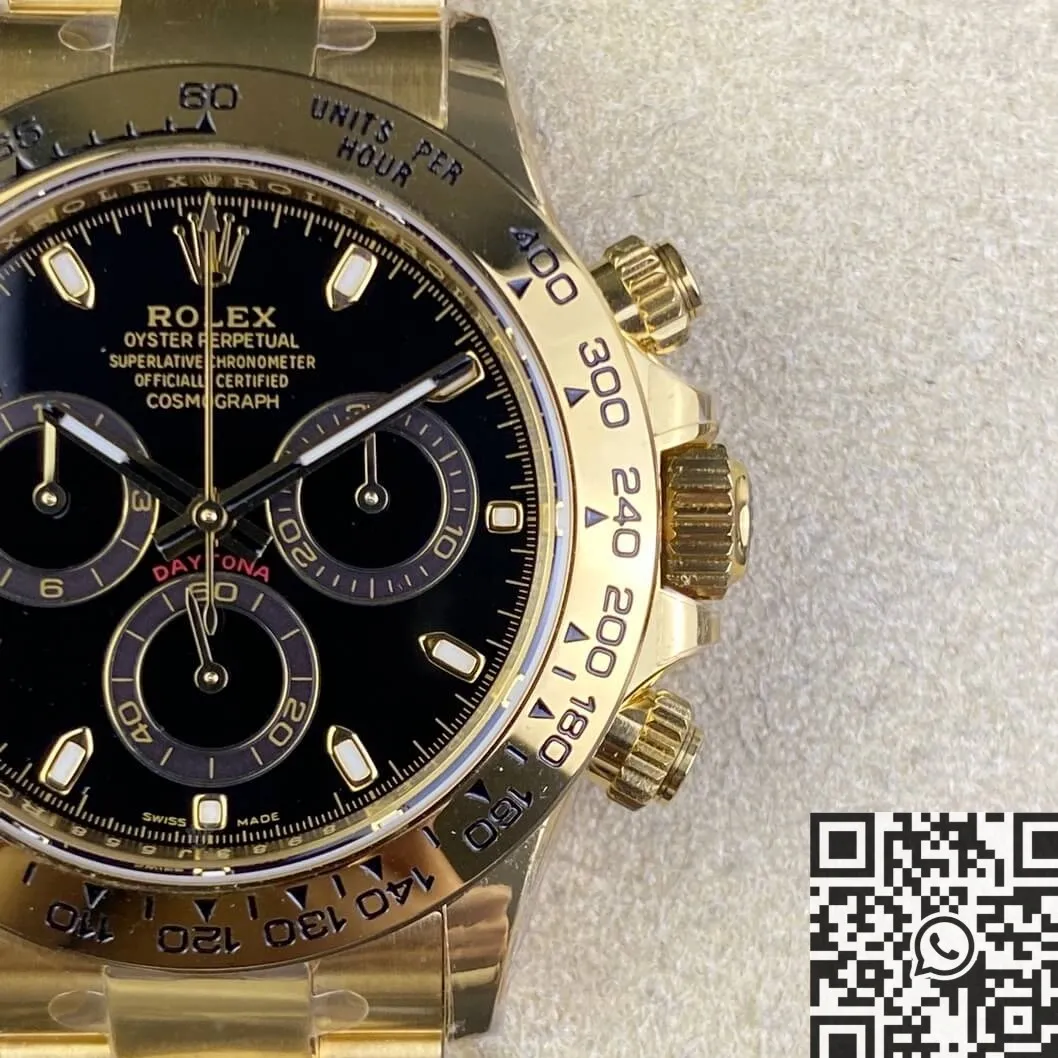 Rolex Cosmograph Daytona M116508-0004 Gold Watch BT Factory Casual 1912