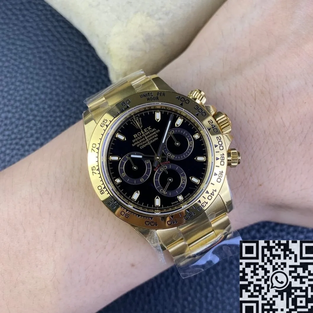 Rolex Cosmograph Daytona M116508-0004 Gold Watch BT Factory Casual 1912