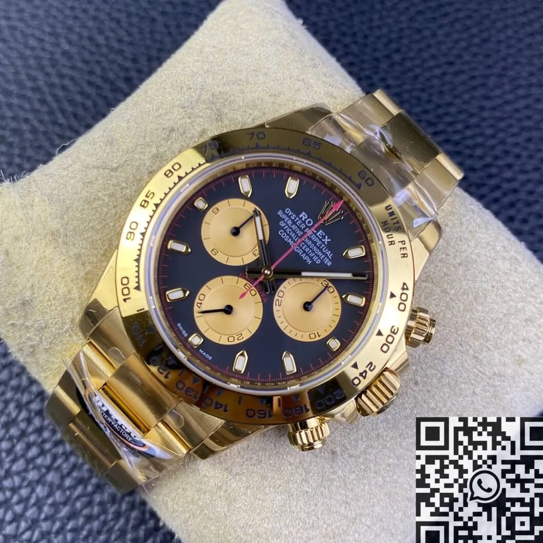 Modern Rolex Cosmograph Daytona M116508-0009 Champagne Panda Plate BT Factory 1908