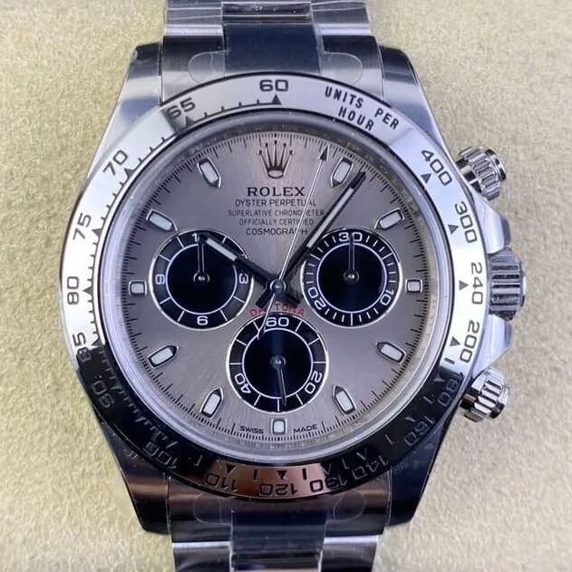 Rolex Cosmograph Daytona M116509-0072 Platinum Gray Dial Clean Factory TopPick 1794