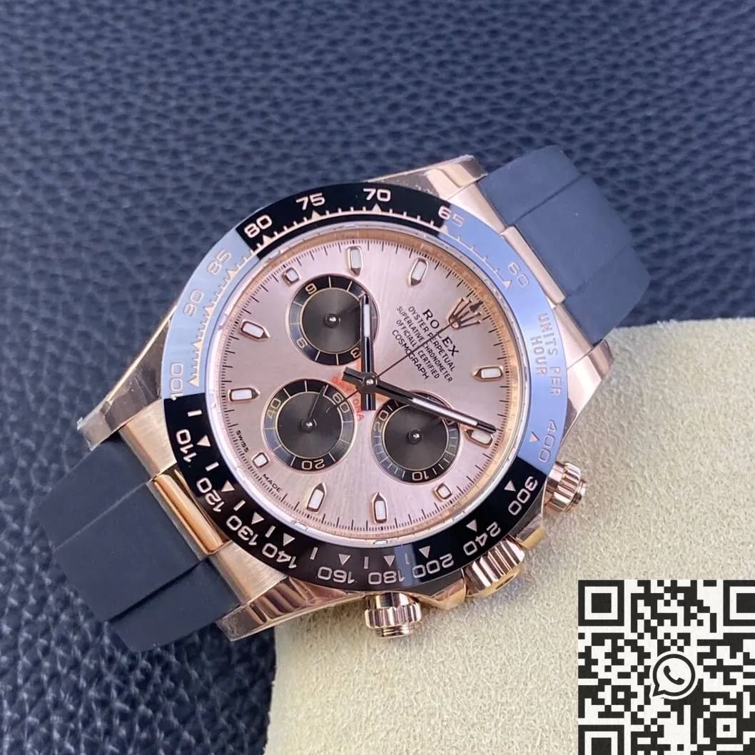 Rolex Cosmograph Daytona M116515LN-0059 Rose Gold Dial BT Factory Versatile 1914
