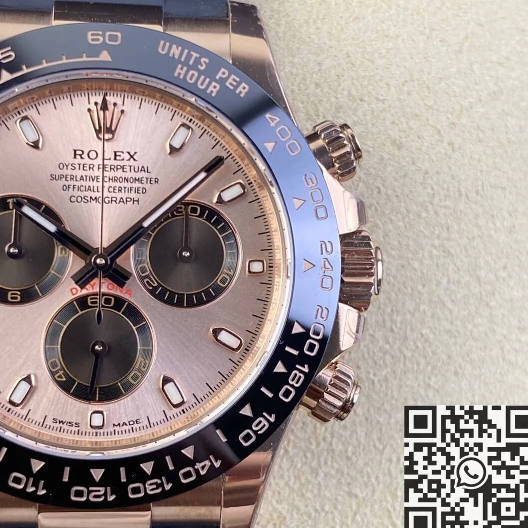 Rolex Cosmograph Daytona M116515LN-0059 Rose Gold Dial BT Factory Versatile 1914