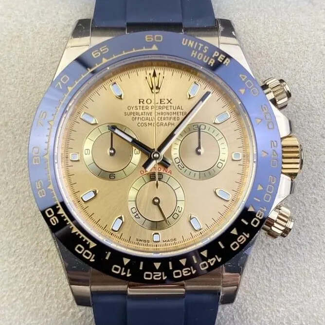 Rolex Cosmograph Daytona M116518LN-0042 Champagne Panda Dial BT Factory WeatherProof 1916