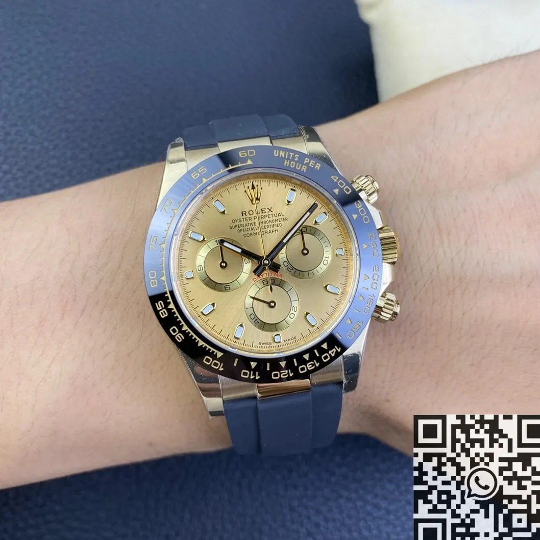 Rolex Cosmograph Daytona M116518LN-0042 Champagne Panda Dial BT Factory WeatherProof 1916