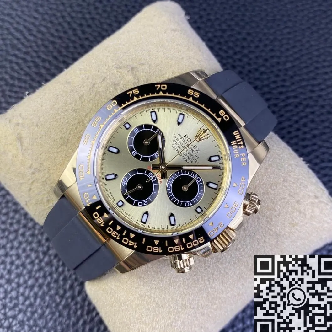 Stylish Rolex Cosmograph Daytona M116518LN-0048 Champagne Panda Dial BT Factory 1920