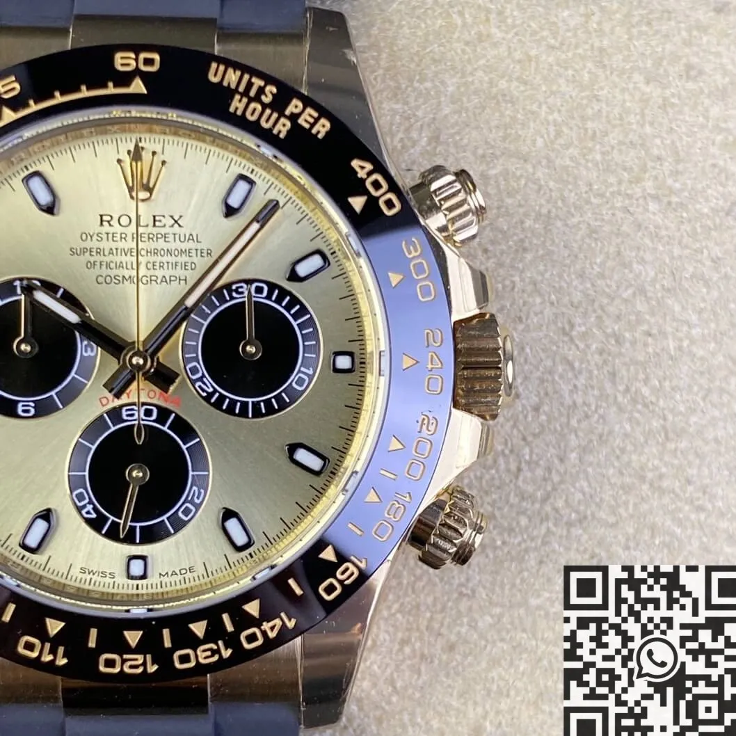 Stylish Rolex Cosmograph Daytona M116518LN-0048 Champagne Panda Dial BT Factory 1920