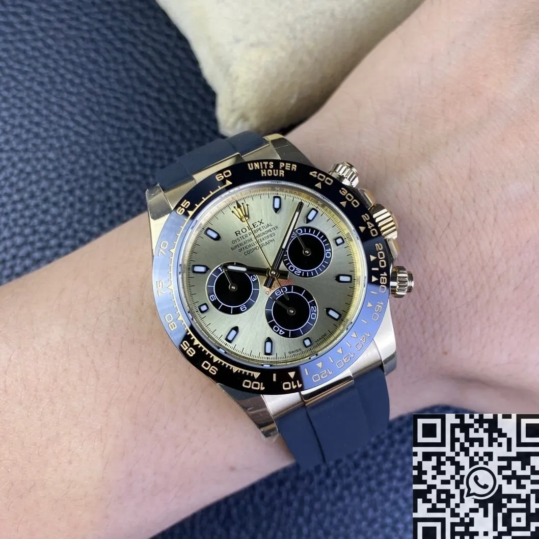 Stylish Rolex Cosmograph Daytona M116518LN-0048 Champagne Panda Dial BT Factory 1920