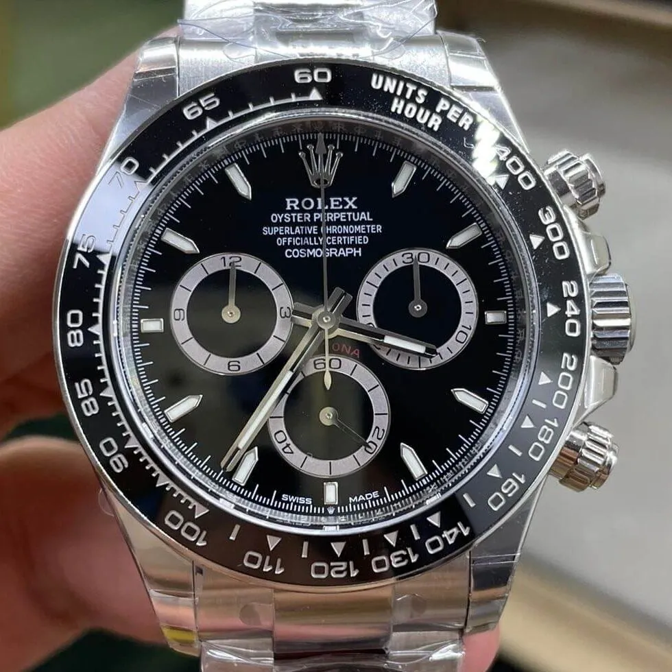Rolex Cosmograph Daytona M126500LN-0002 Black Panda Dial BT Factory ModernLook 1918