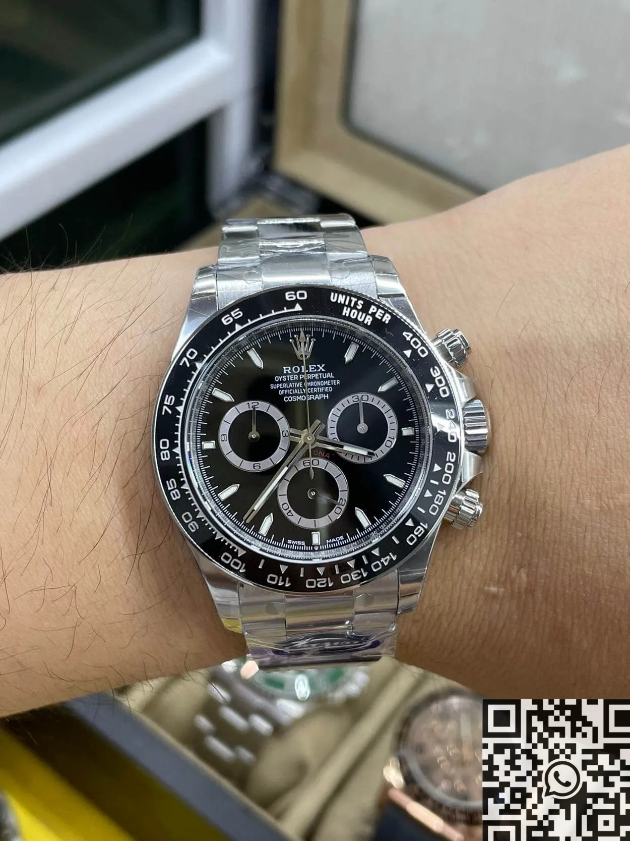 Rolex Cosmograph Daytona M126500LN-0002 Black Panda Dial BT Factory ModernLook 1918