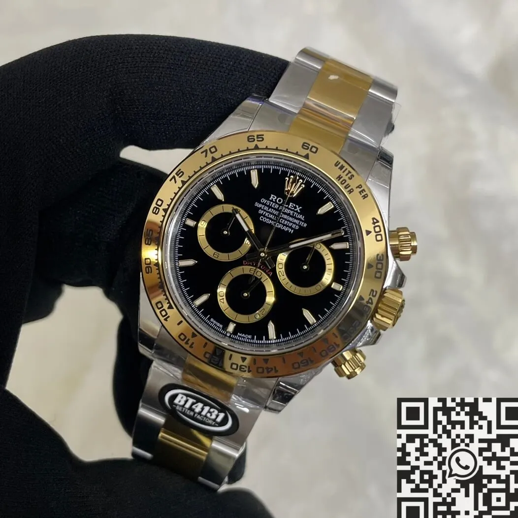 Rolex Cosmograph Daytona M126503-0003 Black Panda Dial BT Factory MultiPurpose 1924