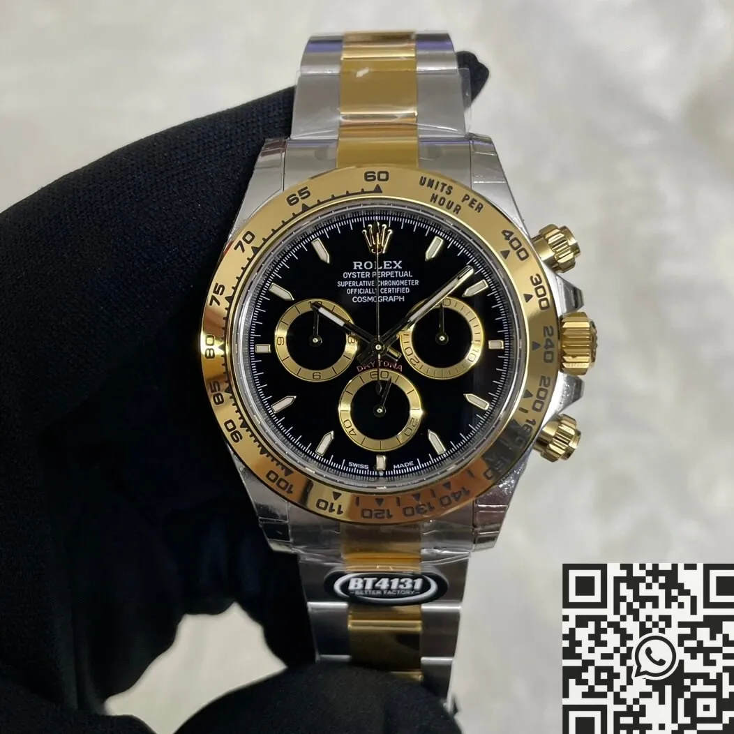 Rolex Cosmograph Daytona M126503-0003 Black Panda Dial BT Factory MultiPurpose 1924