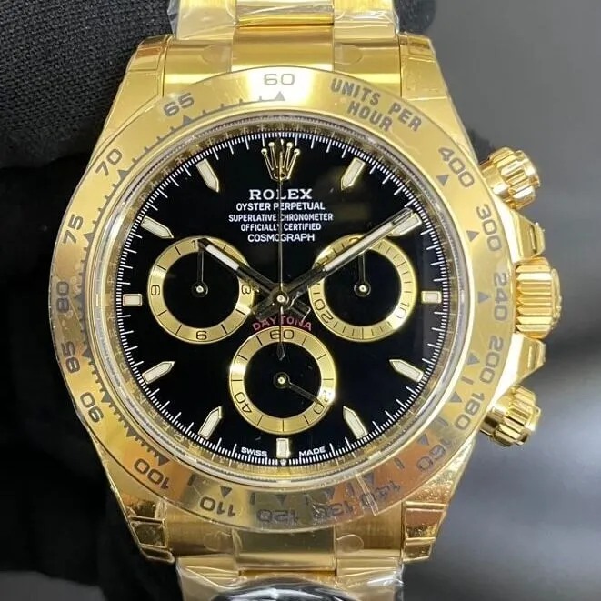 Rolex Cosmograph Daytona M126508-0004 Gold Watches BT Factory Reliable 1925