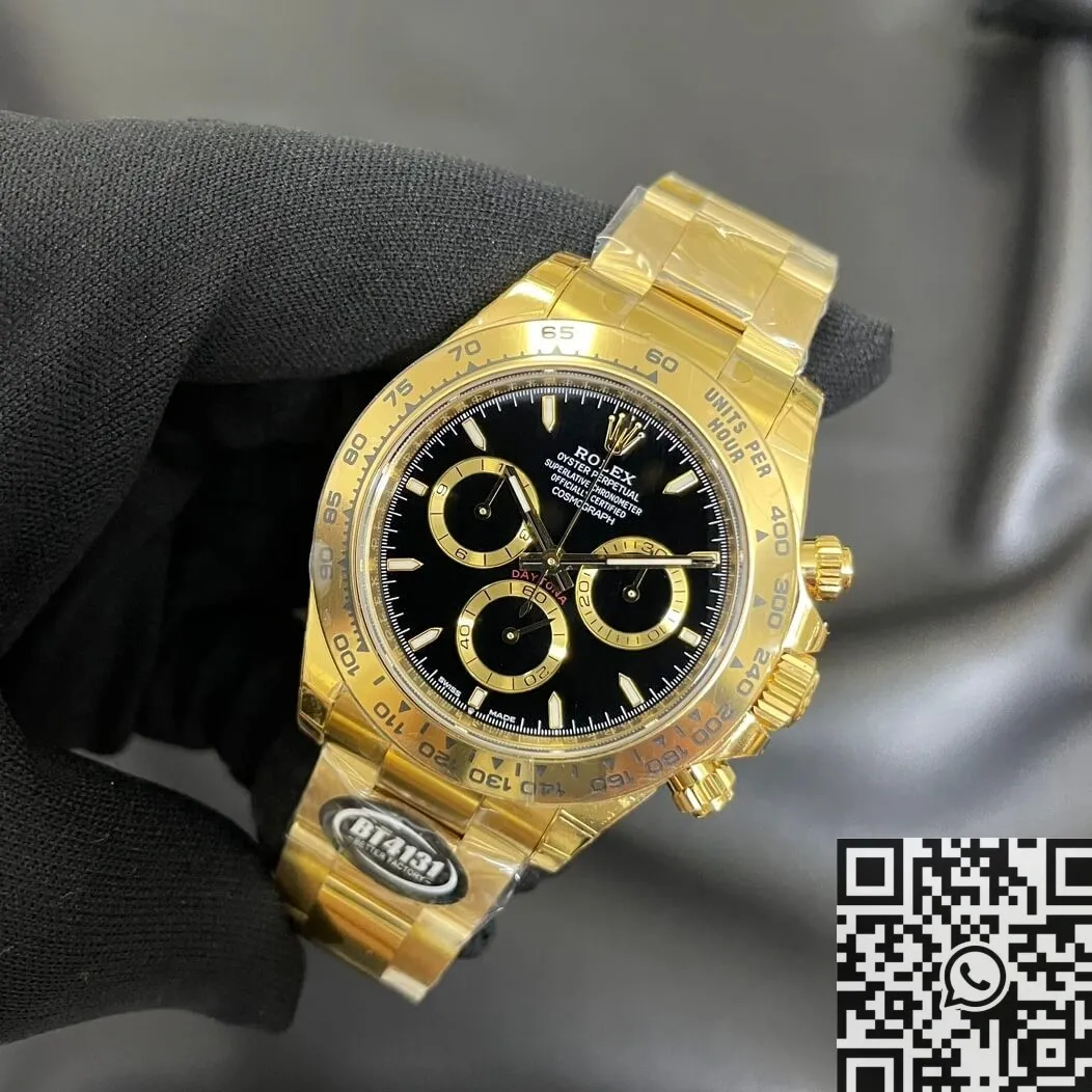Rolex Cosmograph Daytona M126508-0004 Gold Watches BT Factory Reliable 1925