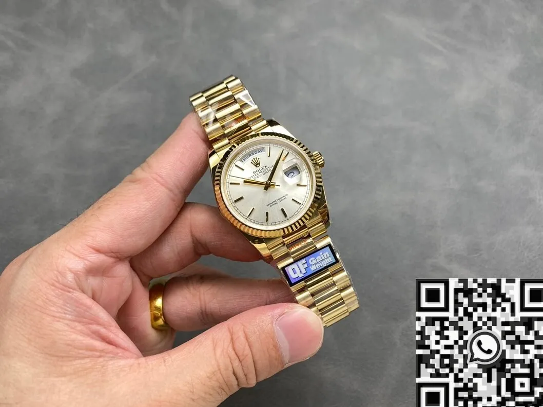 Rolex Date Day M128238 Size 36mm Gold Watch Q Factory AllSeason 2716
