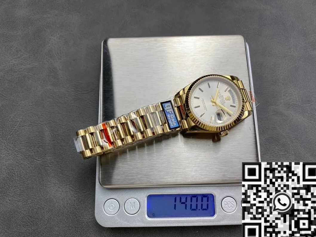 Rolex Date Day M128238 Size 36mm Gold Watch Q Factory AllSeason 2716