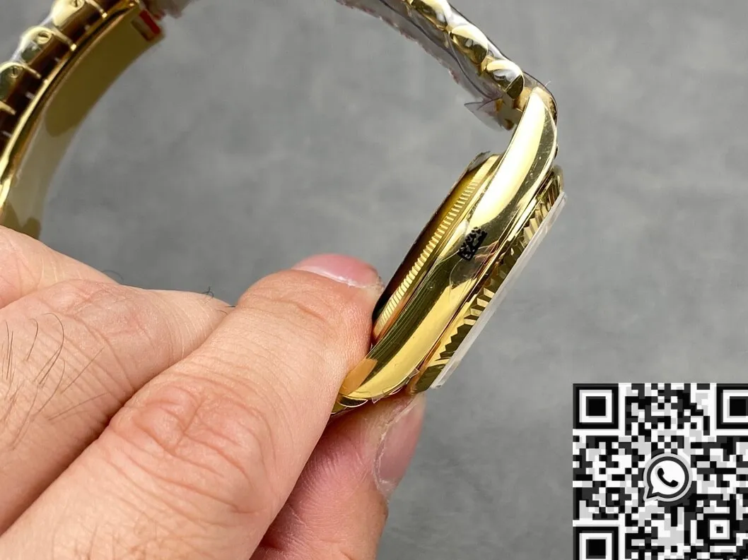 Rolex Date Day M128238 Size 36mm Gold Watch Q Factory AllSeason 2716