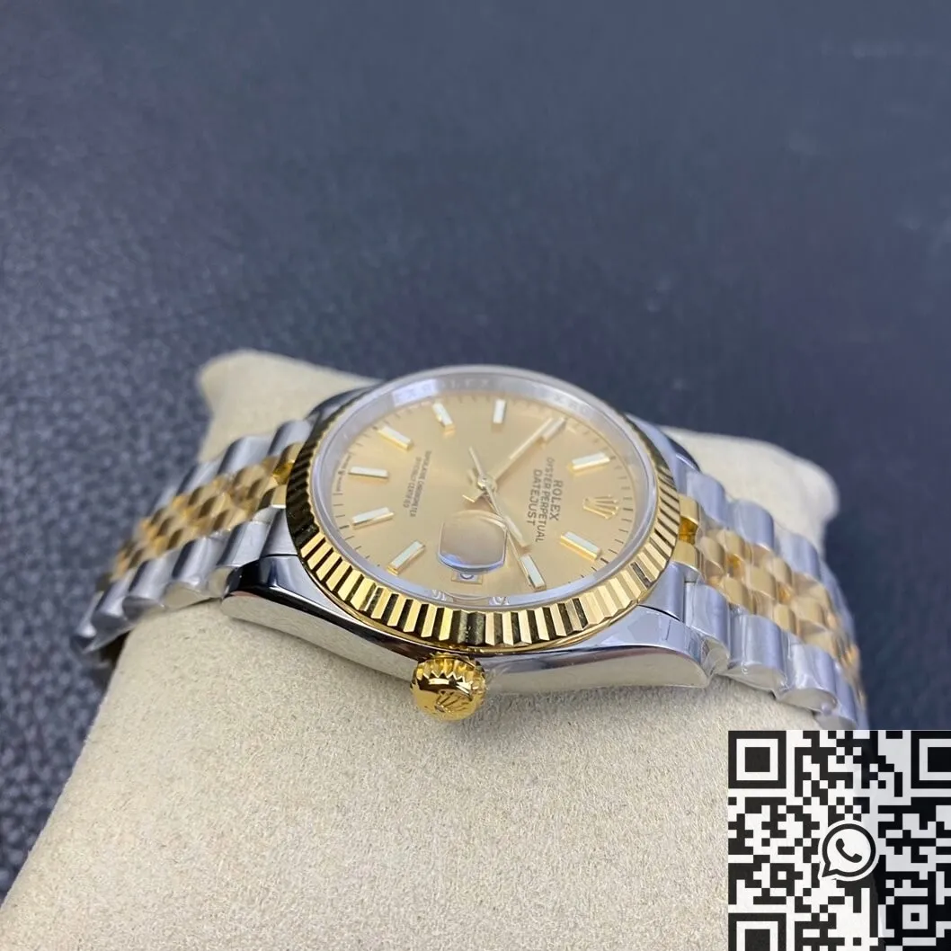 Neat Rolex Datejust M126233-0015 Gold Watch Size 36mm EW Factory 2751