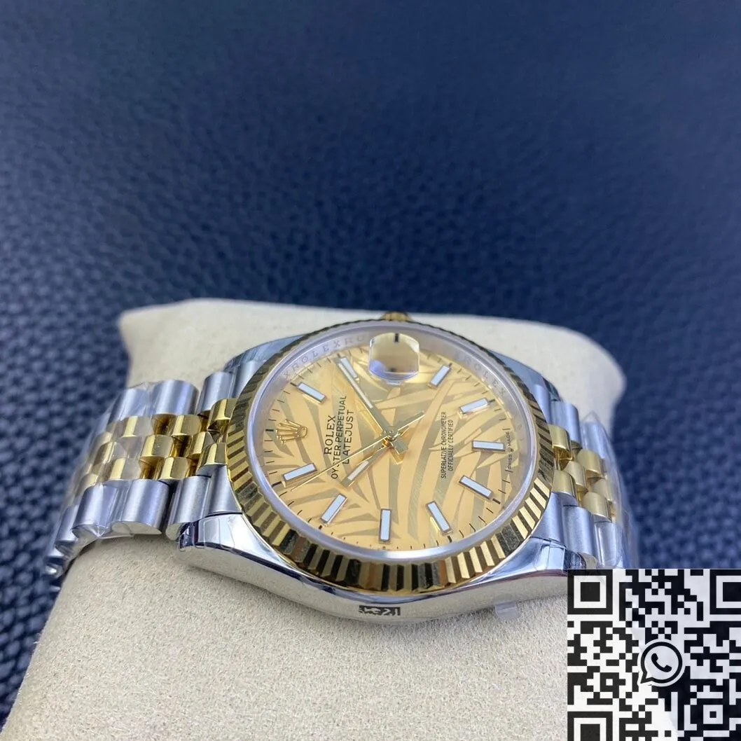 Rolex Datejust M126233-0037 Gold Watch Size 36mm EW Factory Refined 2746