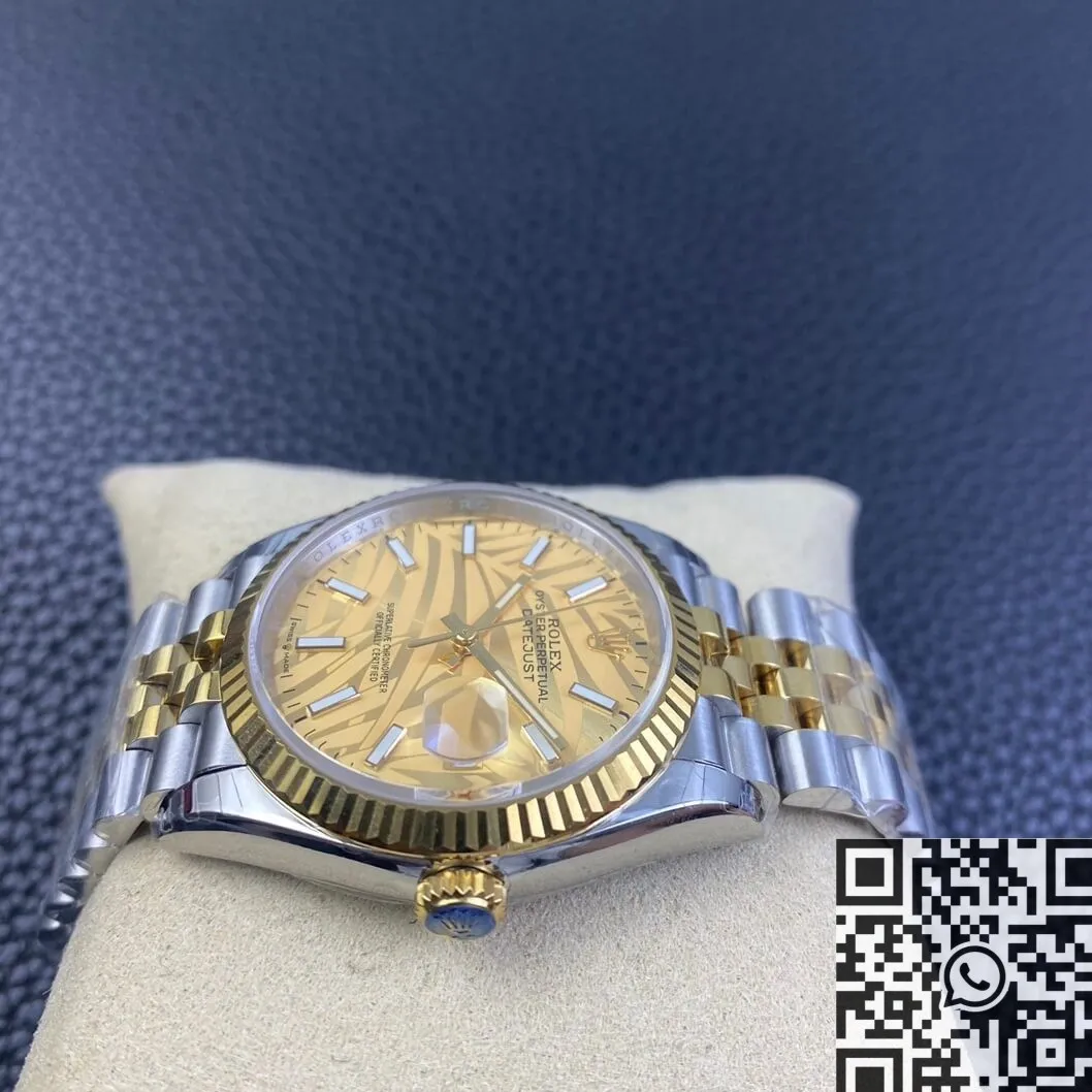 Rolex Datejust M126233-0037 Gold Watch Size 36mm EW Factory Refined 2746