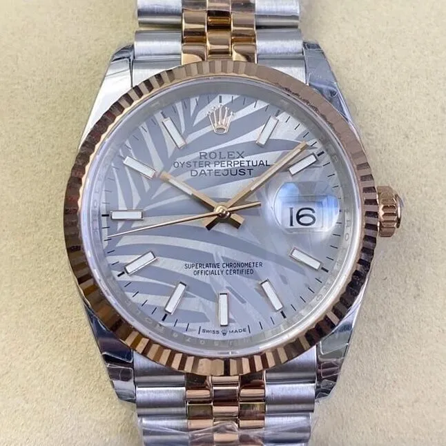 Rolex Datejust M126234-0046 Slate Gray Dial Size 36mm Watch EW Factory Upgraded 2755