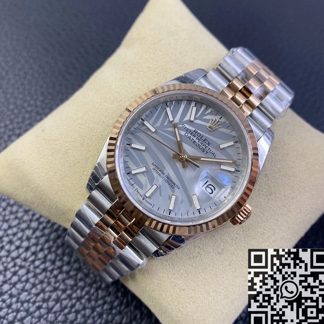 Rolex Datejust M126234-0046 Slate Gray Dial Size 36mm Watch EW Factory Upgraded 2755