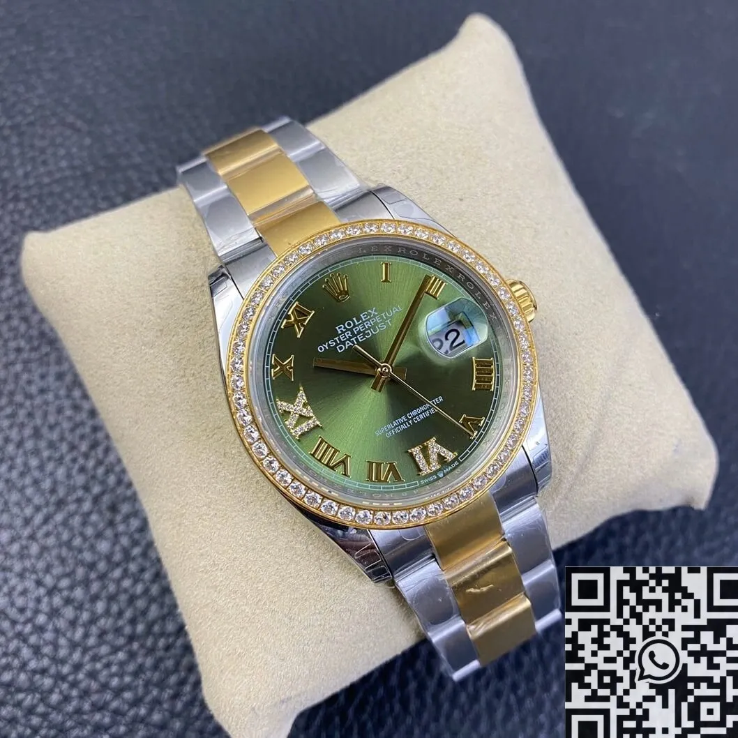 Casual Rolex Datejust M126283RBR-0012 Gold Watch Size 36mm EW Factory 2753