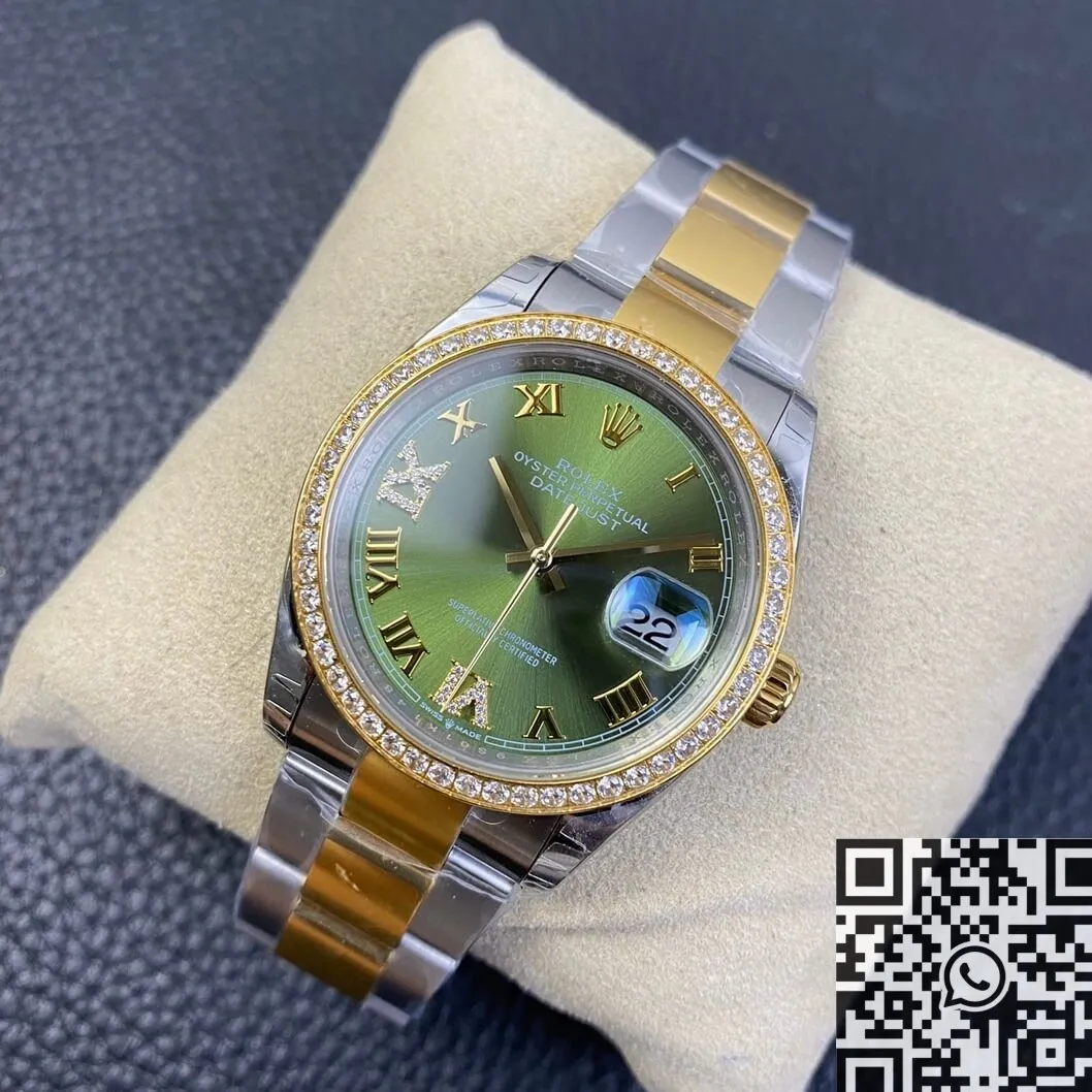 Casual Rolex Datejust M126283RBR-0012 Gold Watch Size 36mm EW Factory 2753