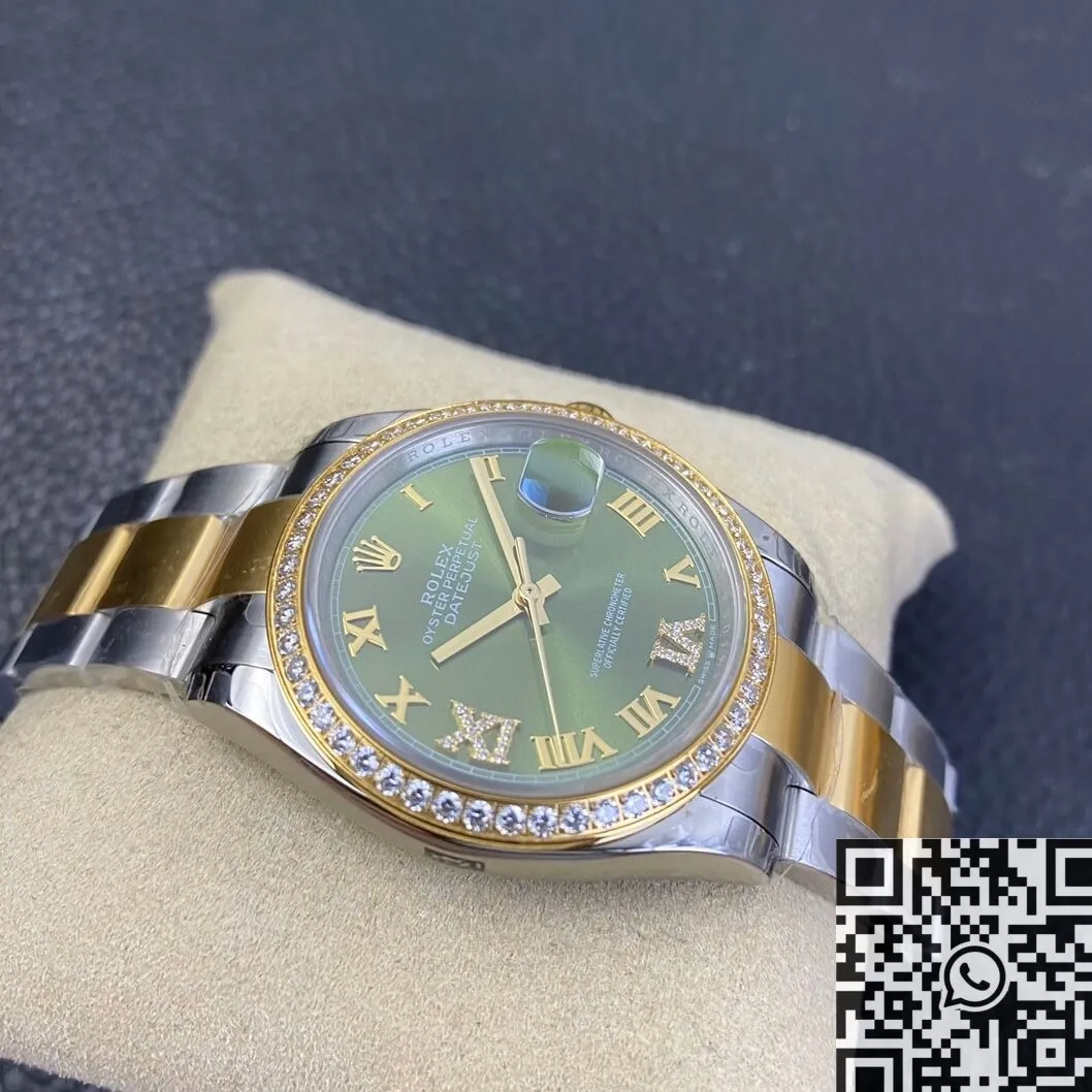 Casual Rolex Datejust M126283RBR-0012 Gold Watch Size 36mm EW Factory 2753