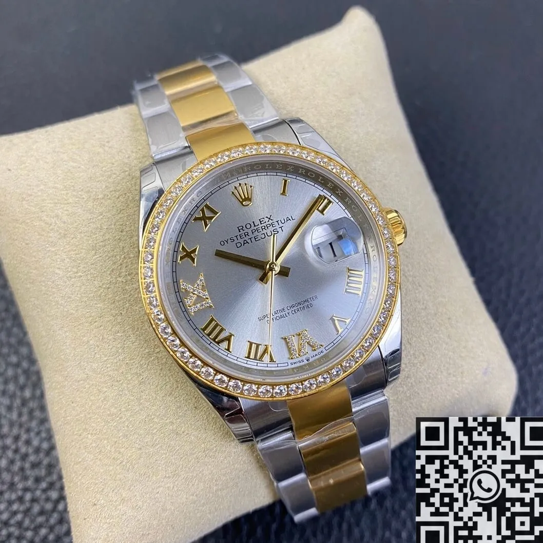 FastDry Rolex Datejust M126283RBR-0018 Gold Watch Size 36mm EW Factory 2747